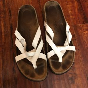 Birkenstock White Sandals